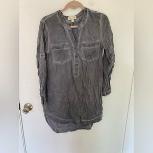 Cloth and Stone long sleeve mini dress